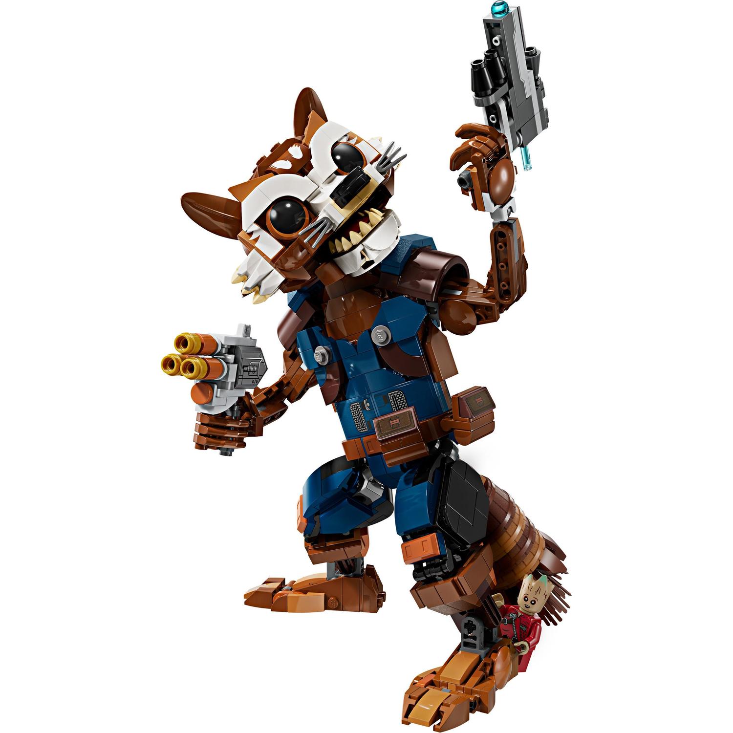 Juguete de construcción Rocket y Bebé Groot LEGO Super Heroes Marvel - 76282 6