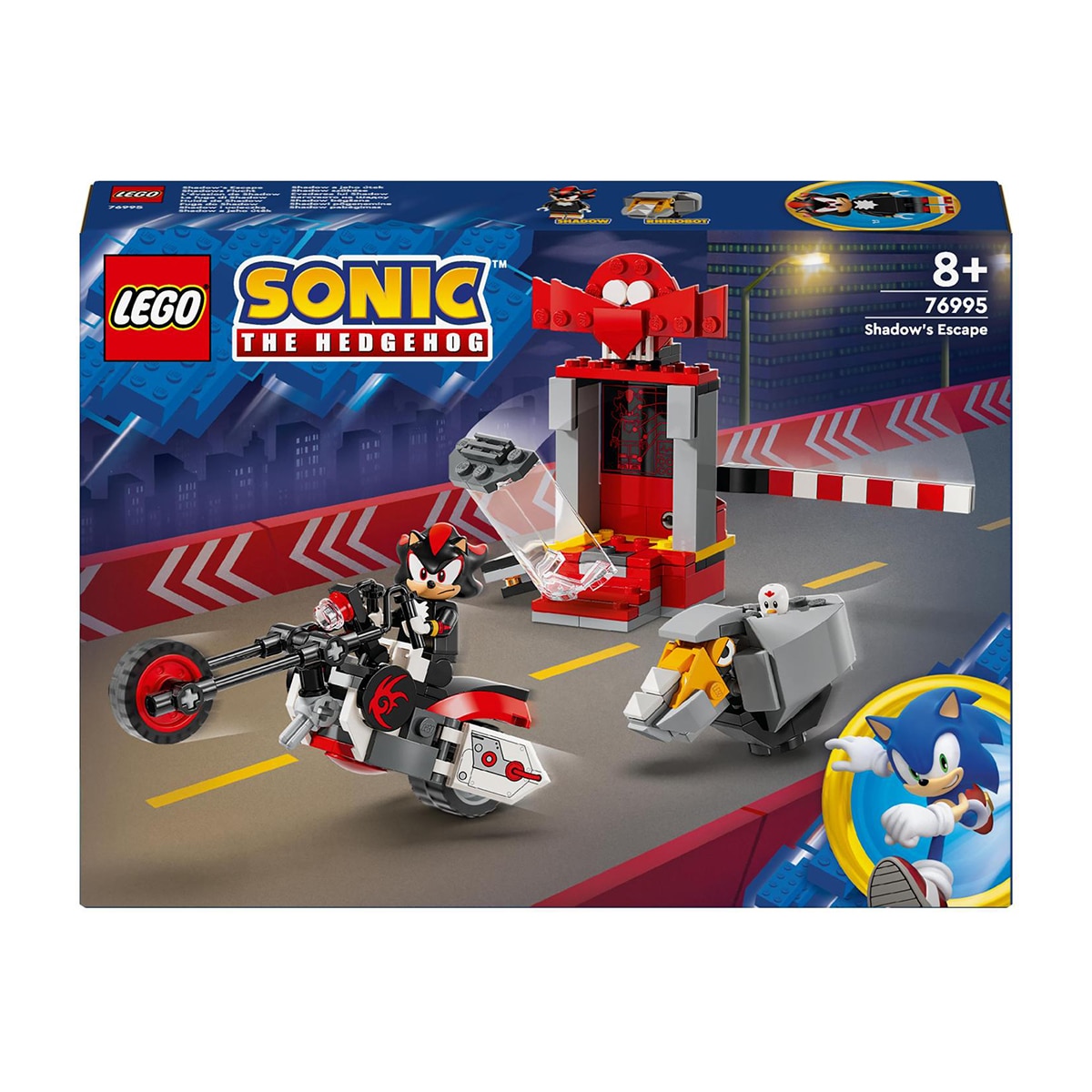 Juguete de construcción Huida de Shadow the Hedgehog LEGO Sonic - 76995 1