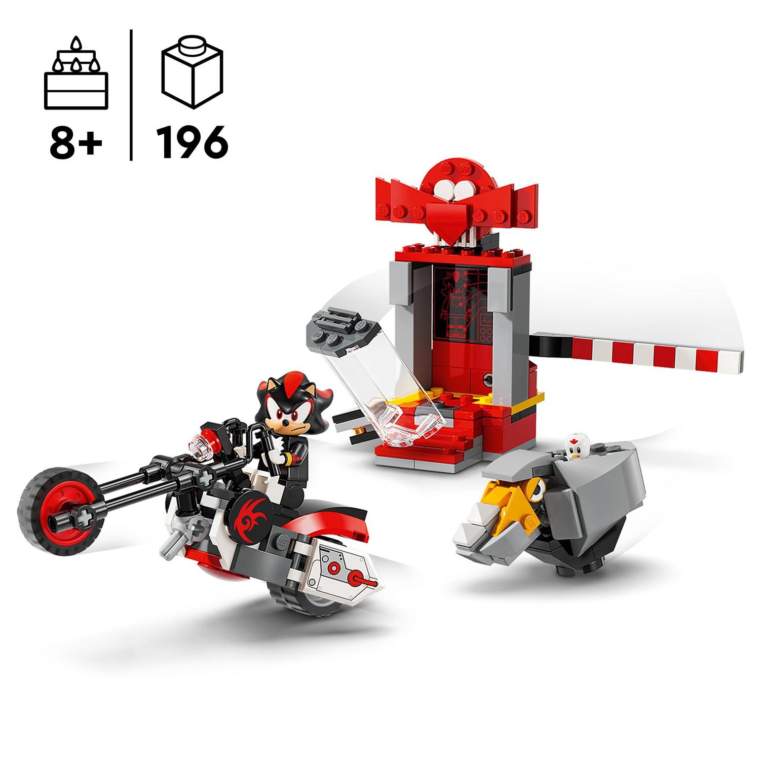 Juguete de construcción Huida de Shadow the Hedgehog LEGO Sonic - 76995 3