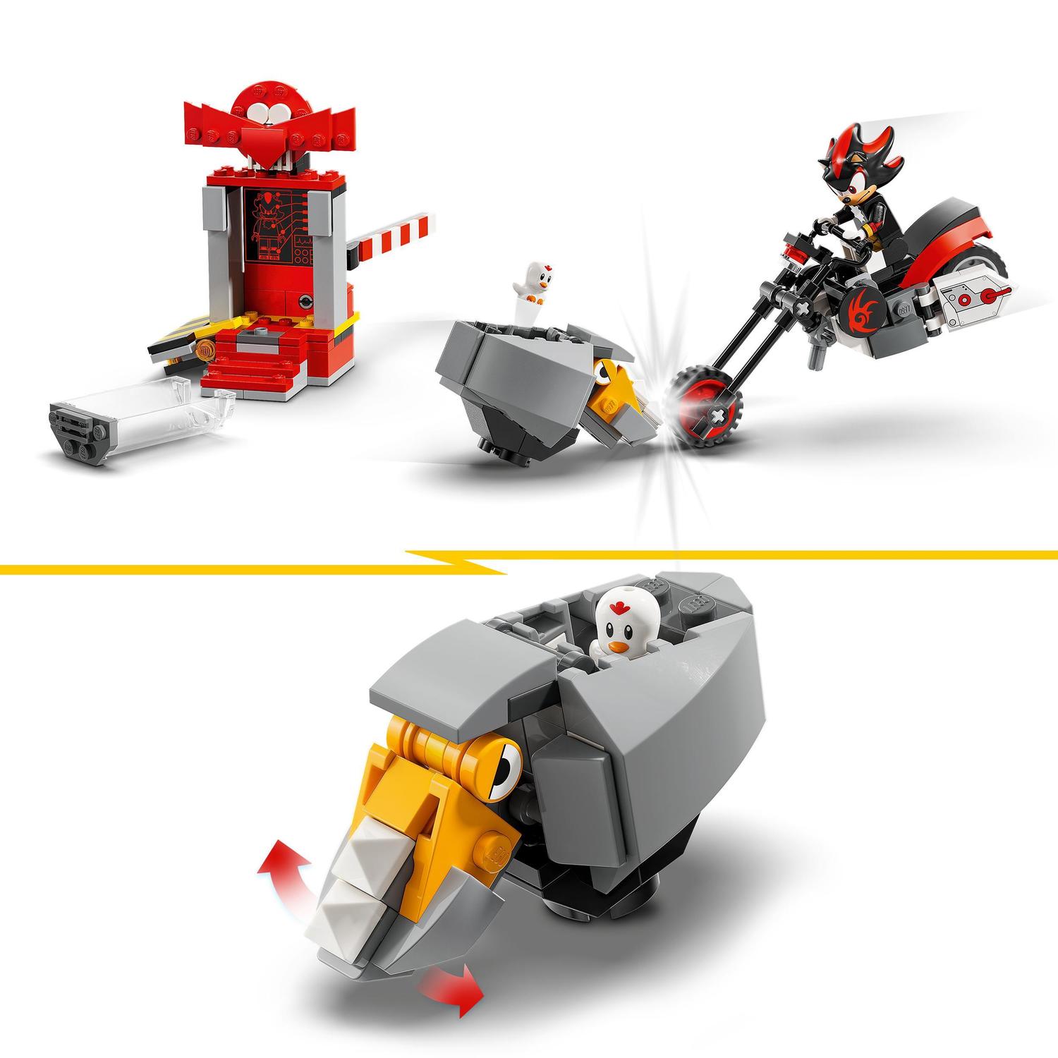 Juguete de construcción Huida de Shadow the Hedgehog LEGO Sonic - 76995 4