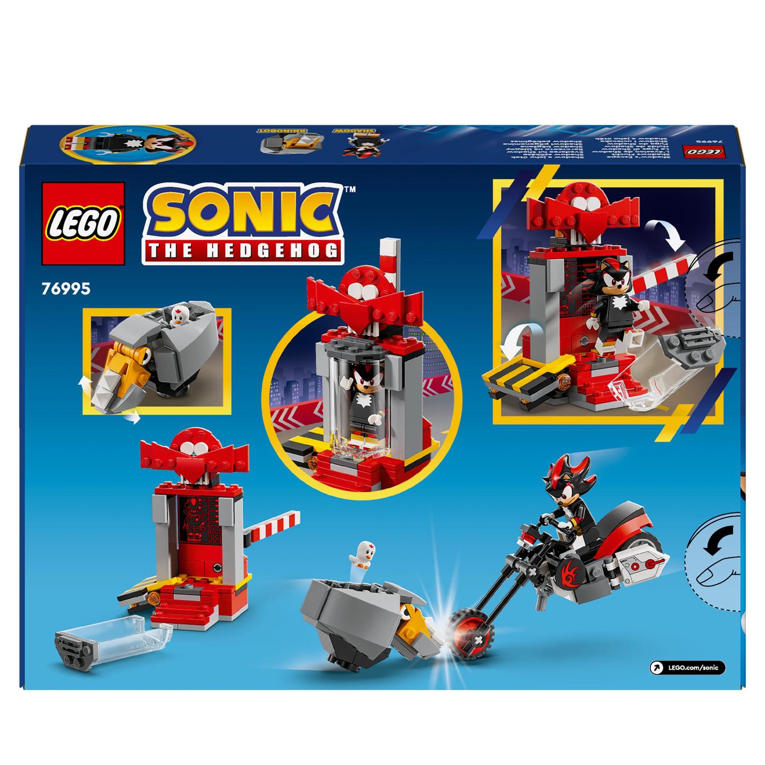 Juguete de construcción Huida de Shadow the Hedgehog LEGO Sonic - 76995 8