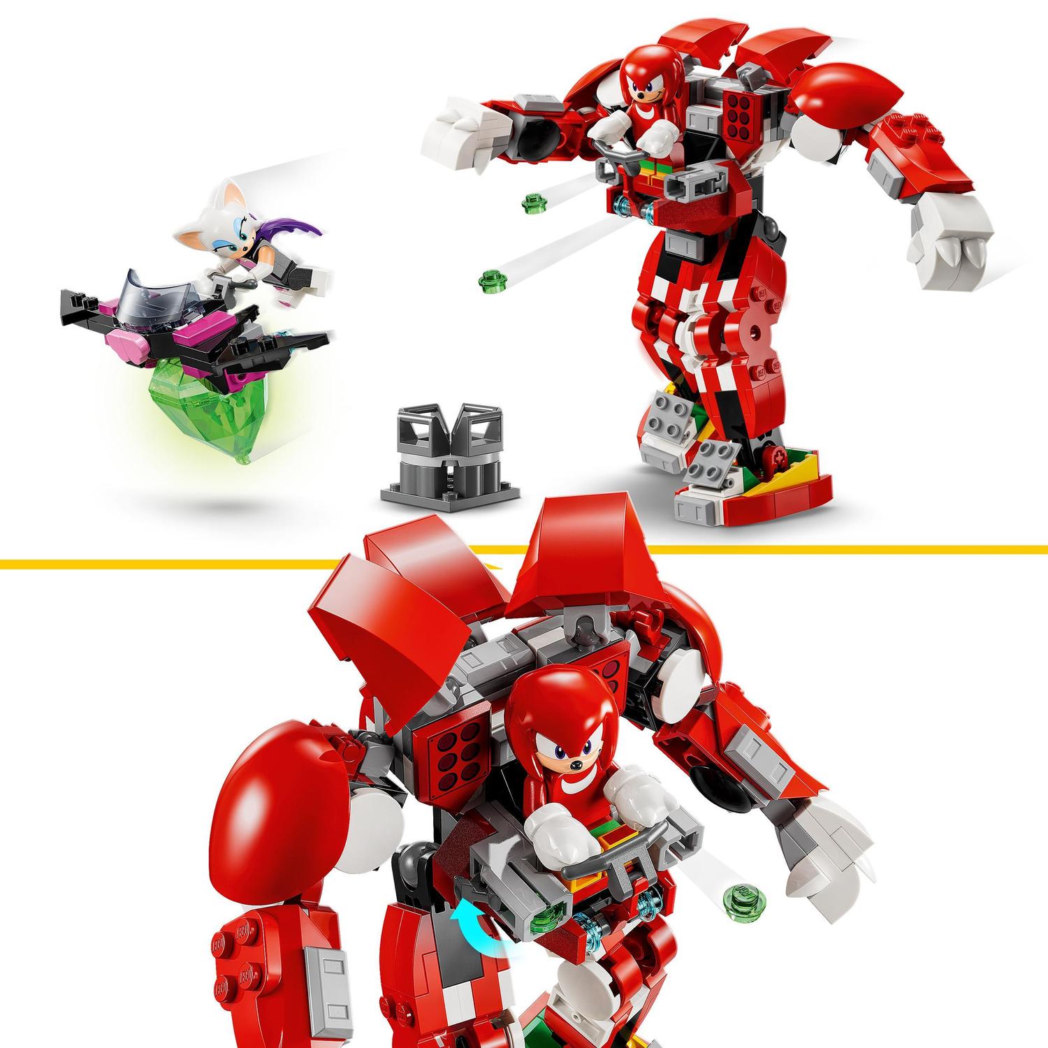 Juguete de construcción Robot Guardián de Knuckles LEGO Sonic - 76996 4