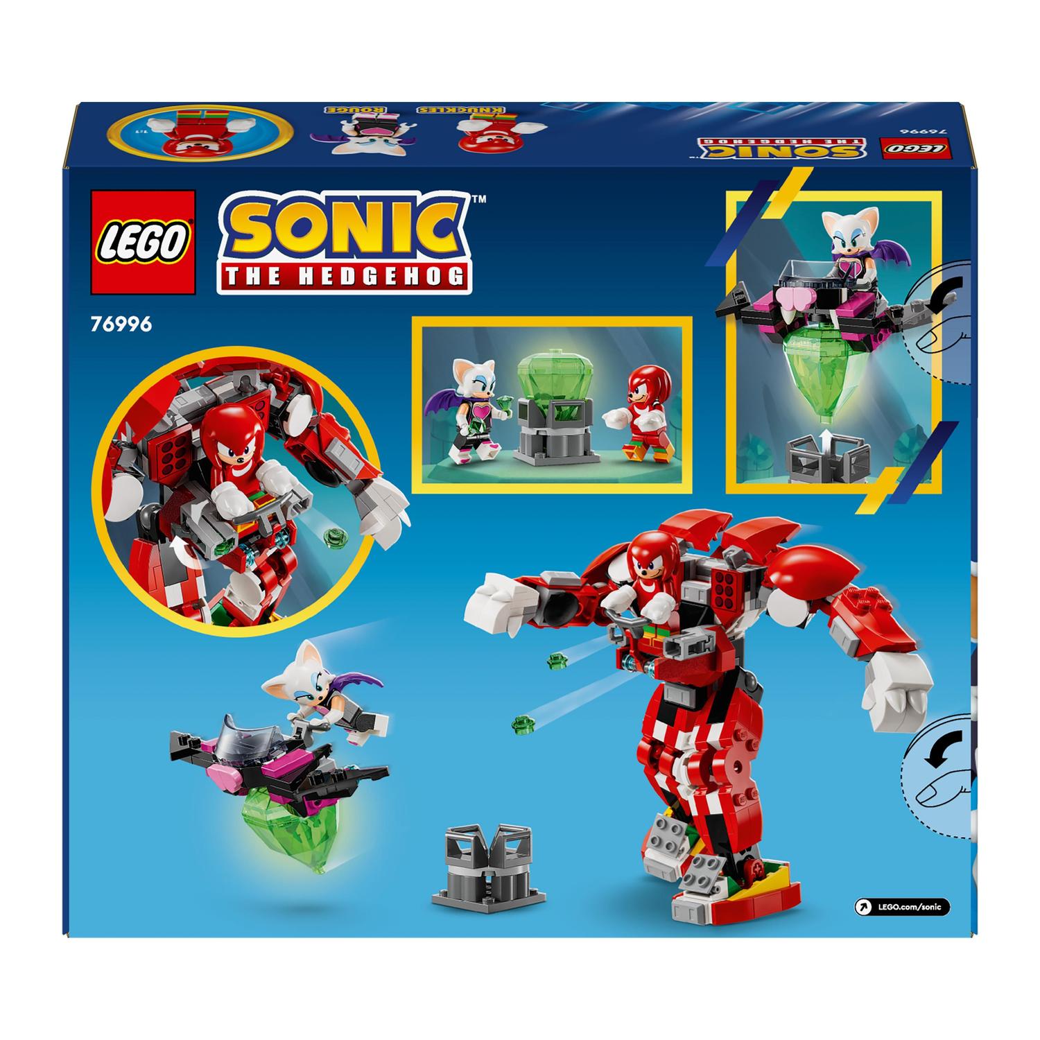 Juguete de construcción Robot Guardián de Knuckles LEGO Sonic - 76996 8