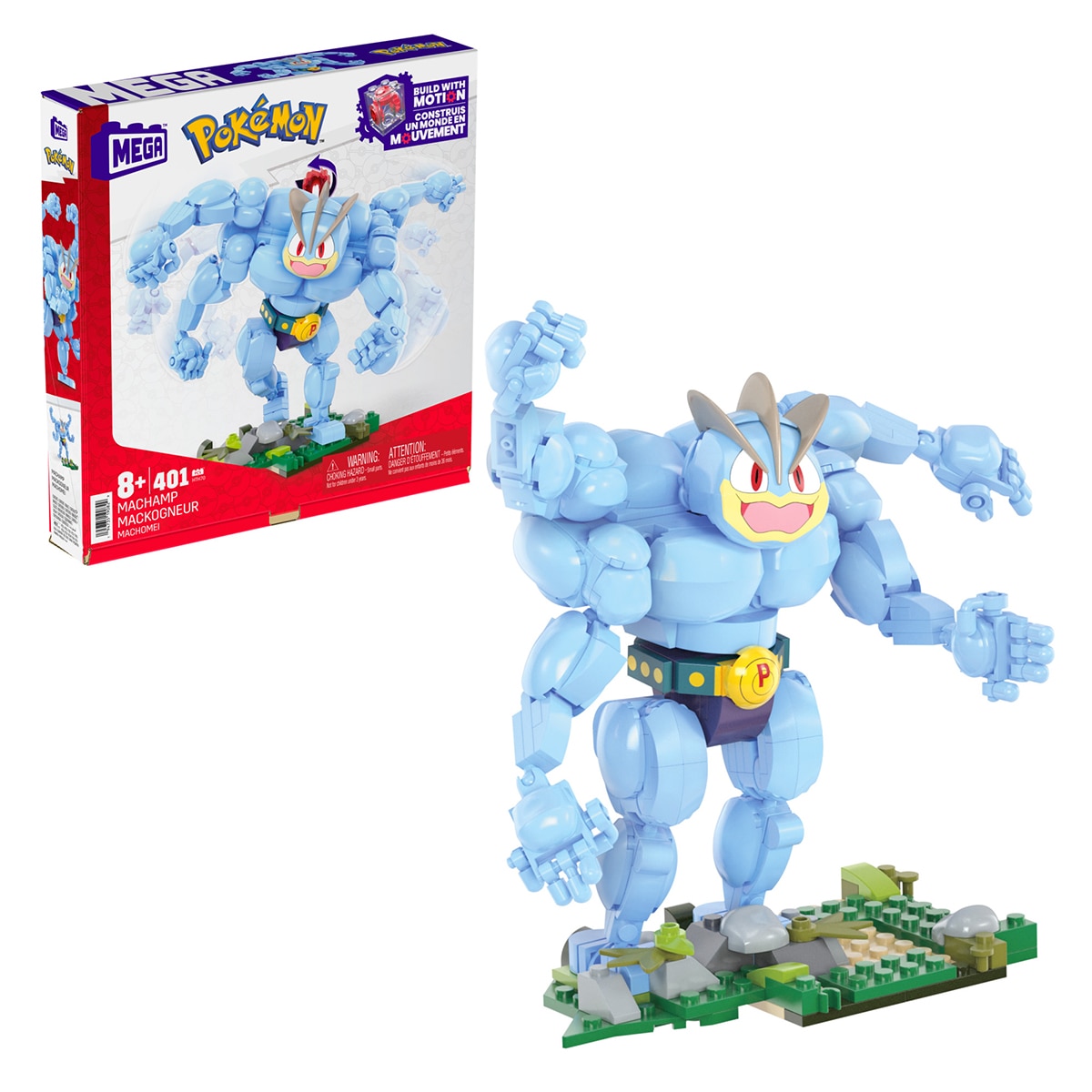Bloques de construcción Machamp Pokemon Mega 6