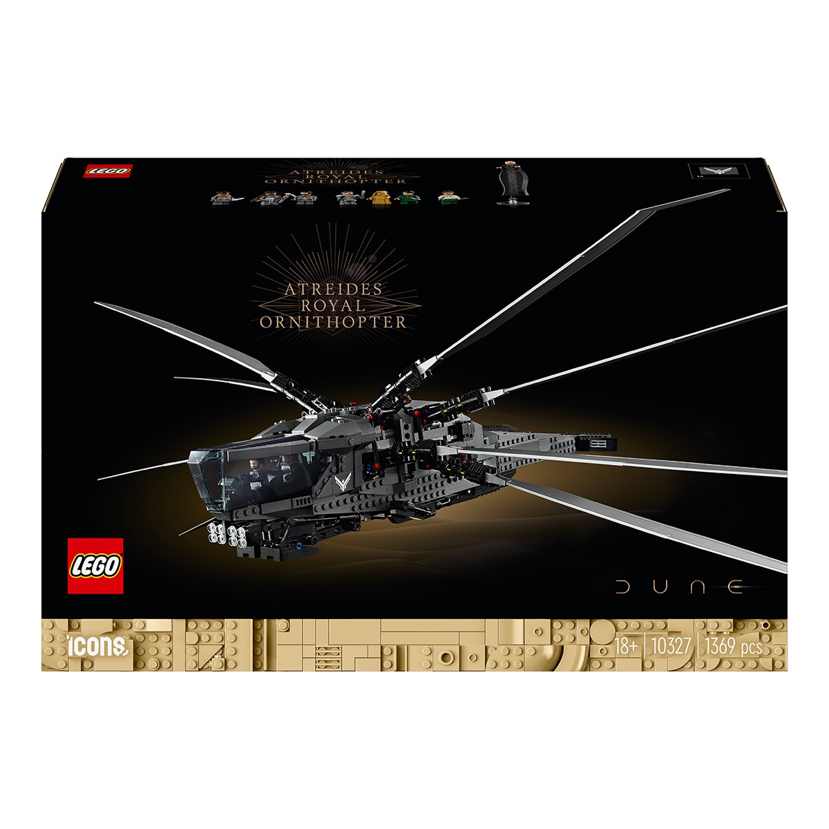 Juguete de construcción Dune: Atreides Royal Ornithopter LEGO Icons - 10327 1