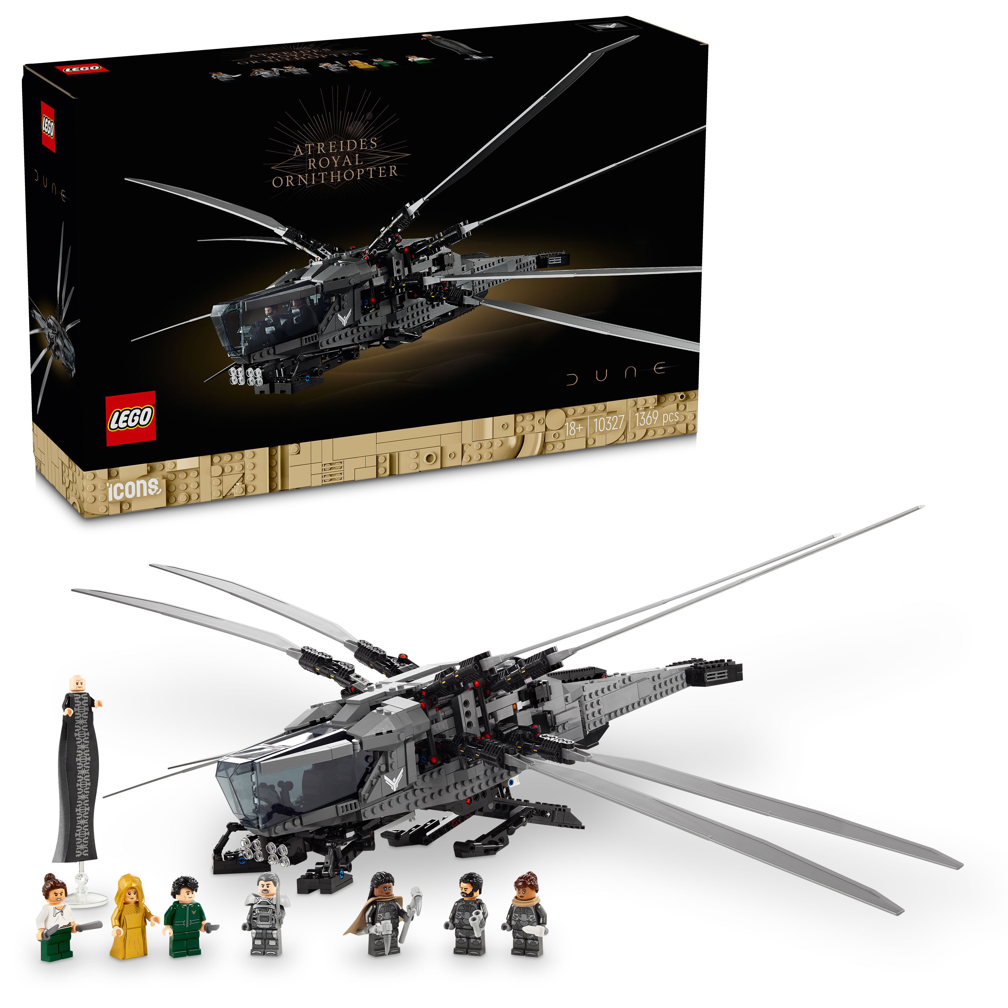 Juguete de construcción Dune: Atreides Royal Ornithopter LEGO Icons - 10327 5