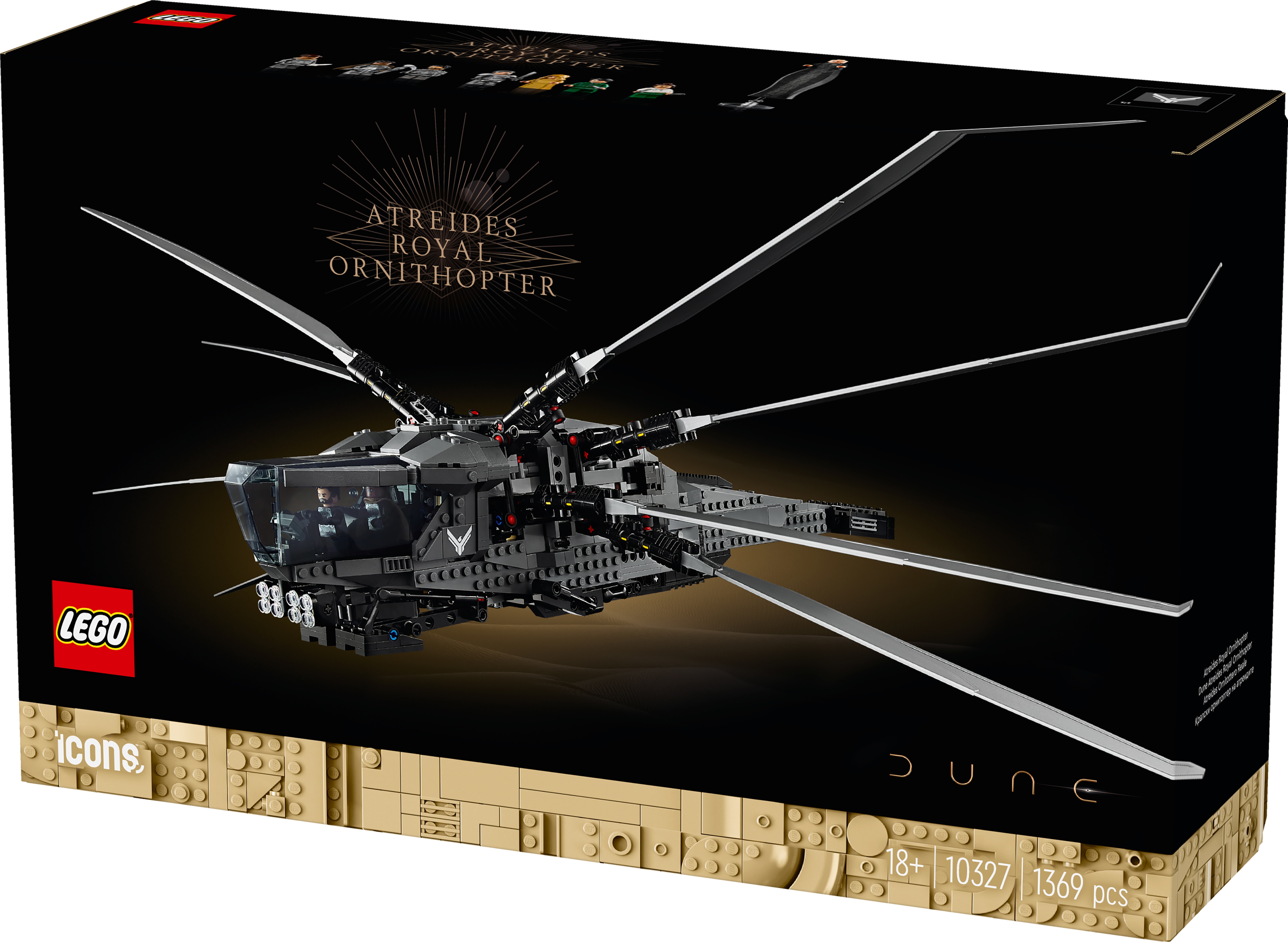 Juguete de construcción Dune: Atreides Royal Ornithopter LEGO Icons - 10327 8