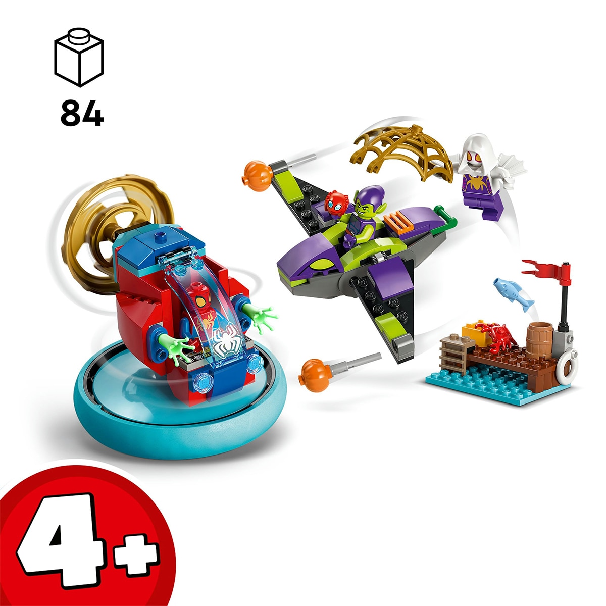 Juguete de construcción Spidey vs. Duende Verde LEGO Marvel - 10793 4