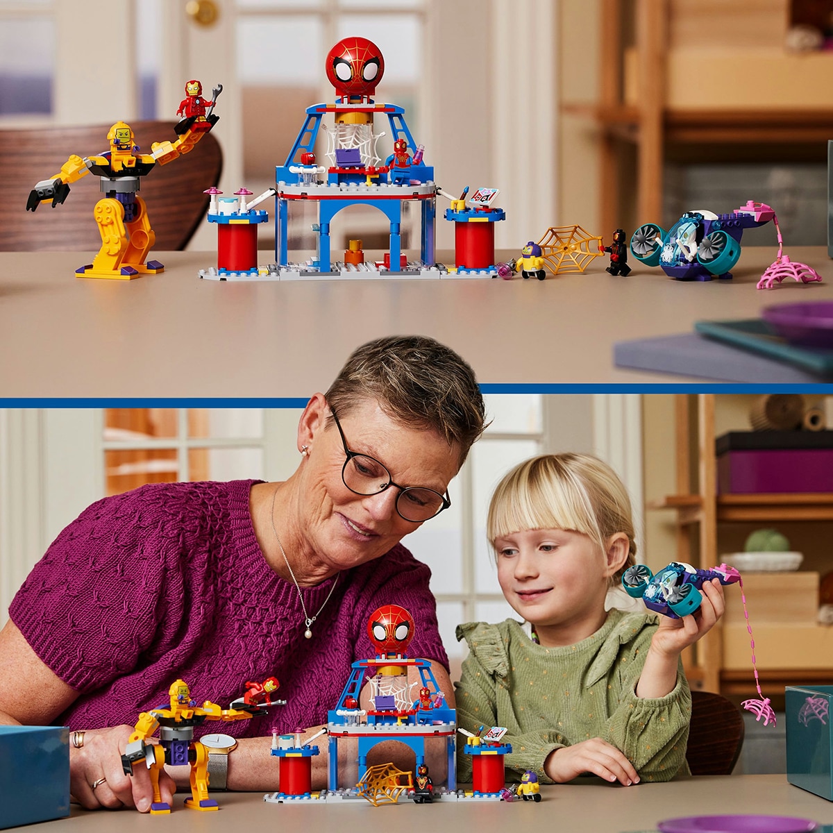 Juguete de construcción Cuartel General Arácnido del Equipo Spidey LEGO Marvel - 10794 3