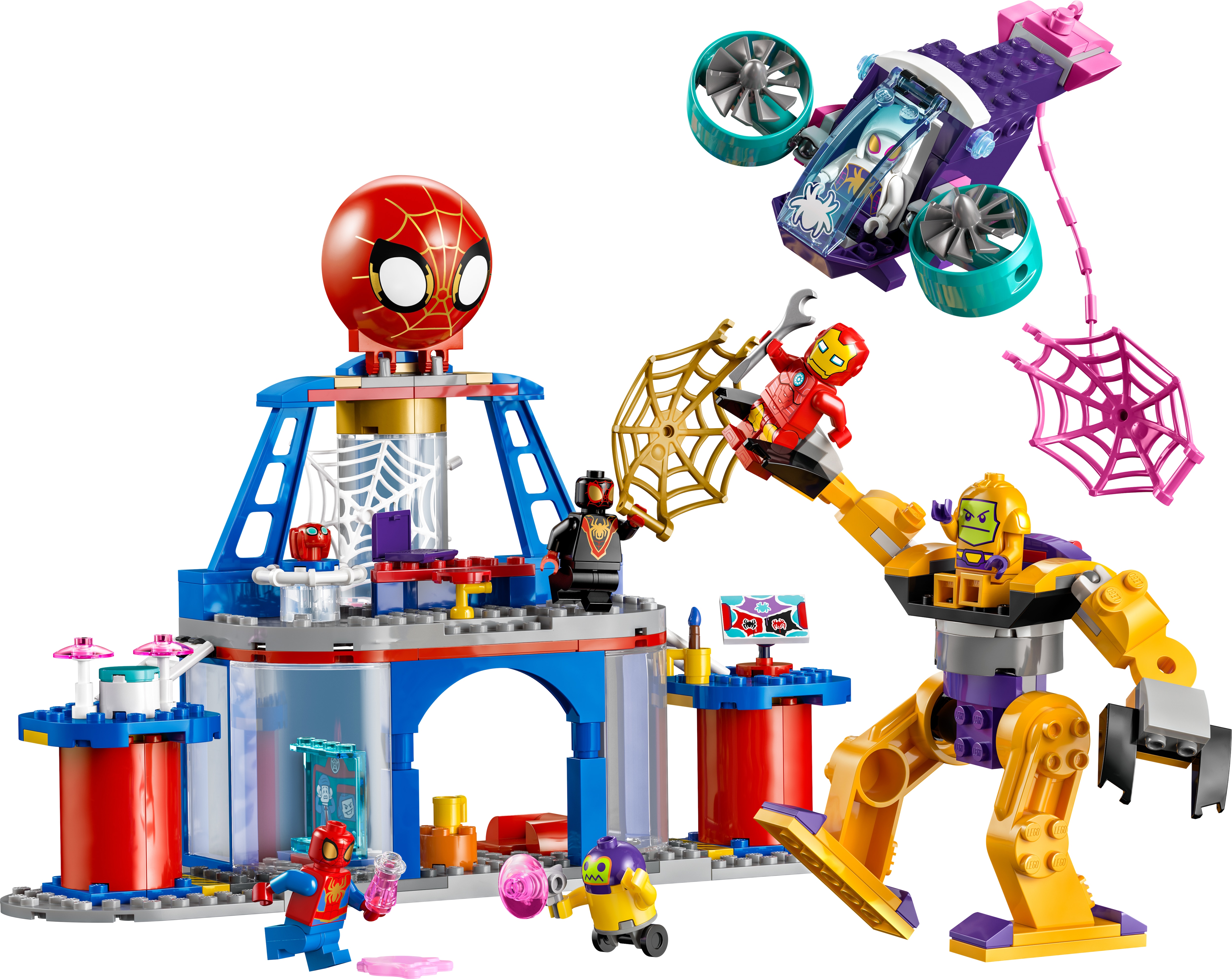 Juguete de construcción Cuartel General Arácnido del Equipo Spidey LEGO Marvel - 10794 7