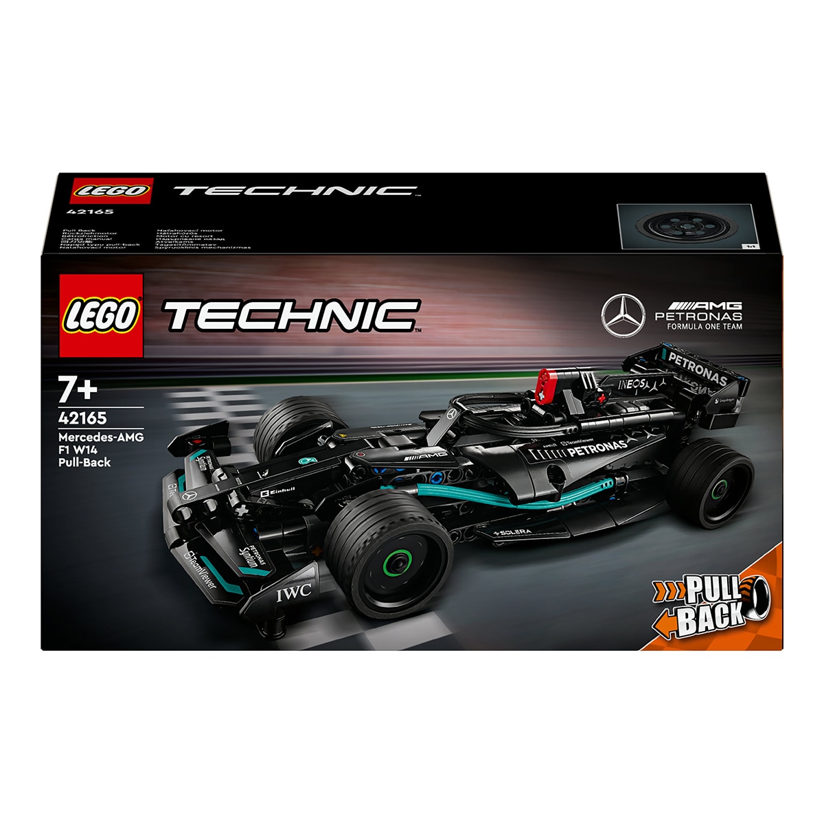 Juguete de construcción Mercedes-AMG F1 W14 E Performance Pull-Back LEGO Technic 1