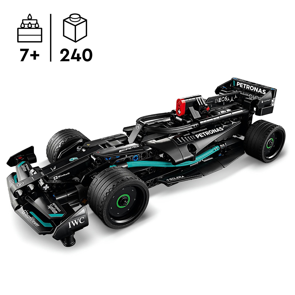 Juguete de construcción Mercedes-AMG F1 W14 E Performance Pull-Back LEGO Technic 5
