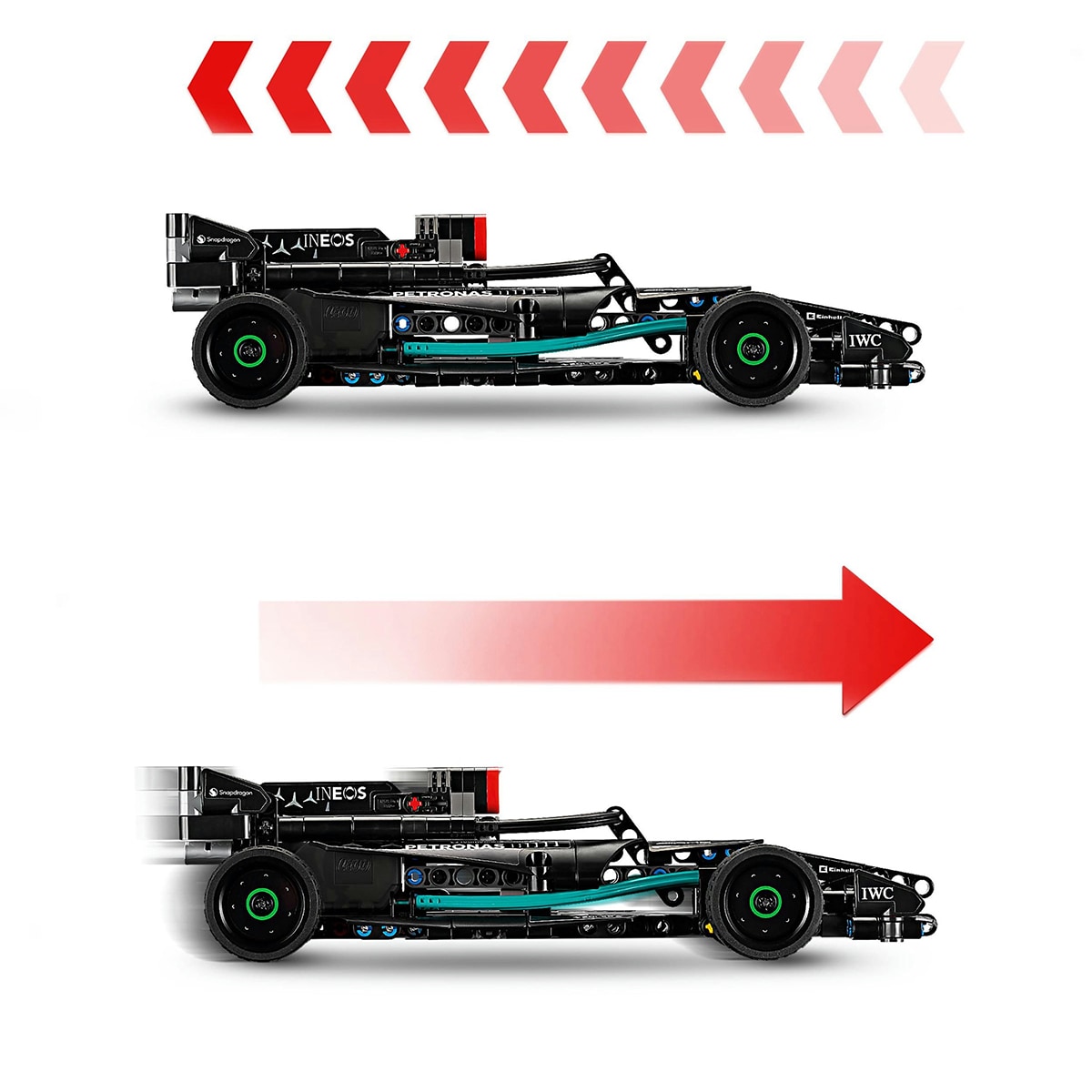Juguete de construcción Mercedes-AMG F1 W14 E Performance Pull-Back LEGO Technic 7