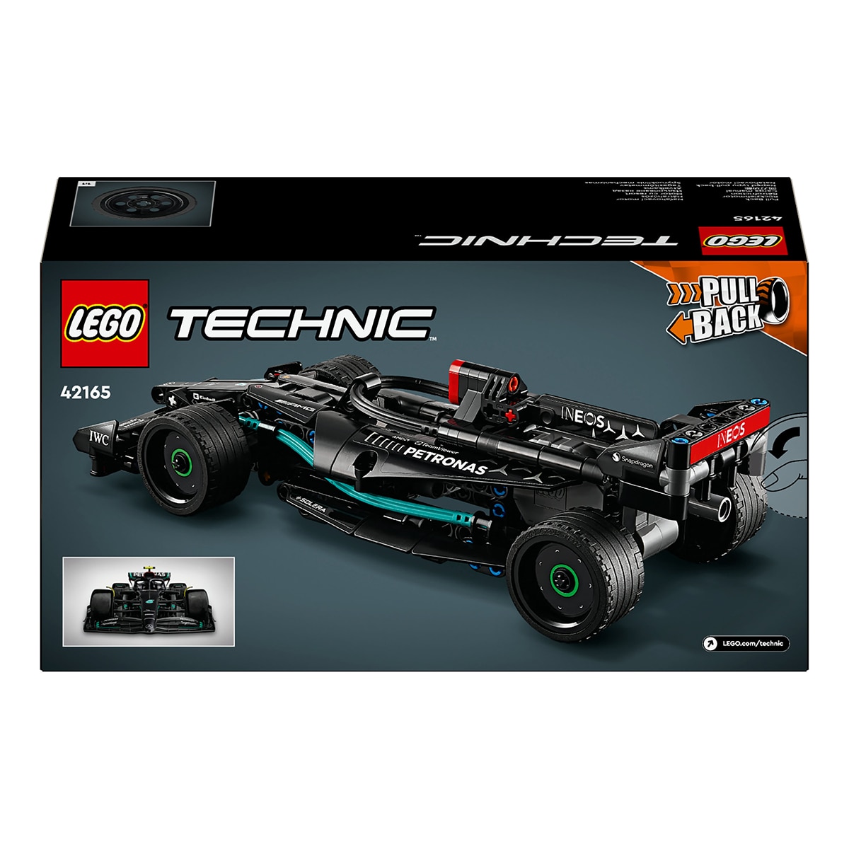 Juguete de construcción Mercedes-AMG F1 W14 E Performance Pull-Back LEGO Technic 10