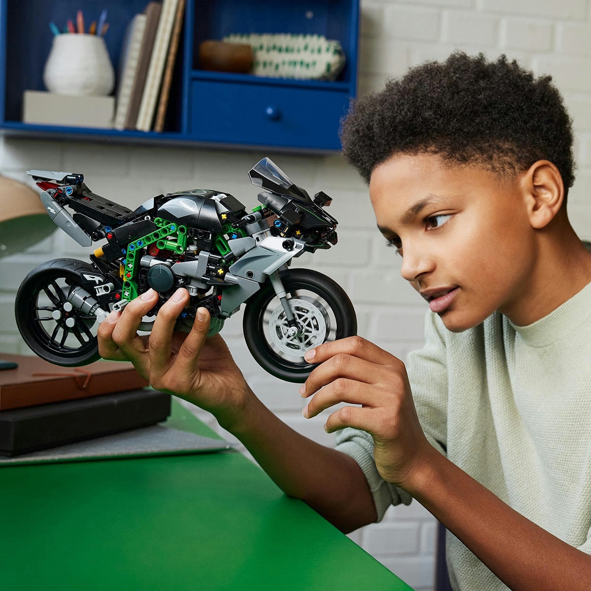 Juguete de construcción Moto Kawasaki Ninja H2R LEGO Technic - 42170 4