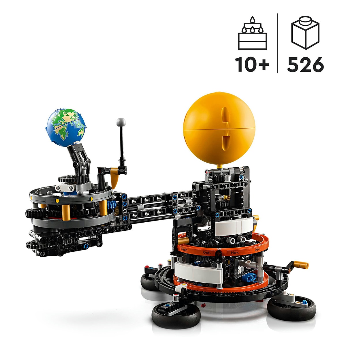 Juguete de construcción Planeta Tierra y Luna en Órbita LEGO Technic - 42179 5