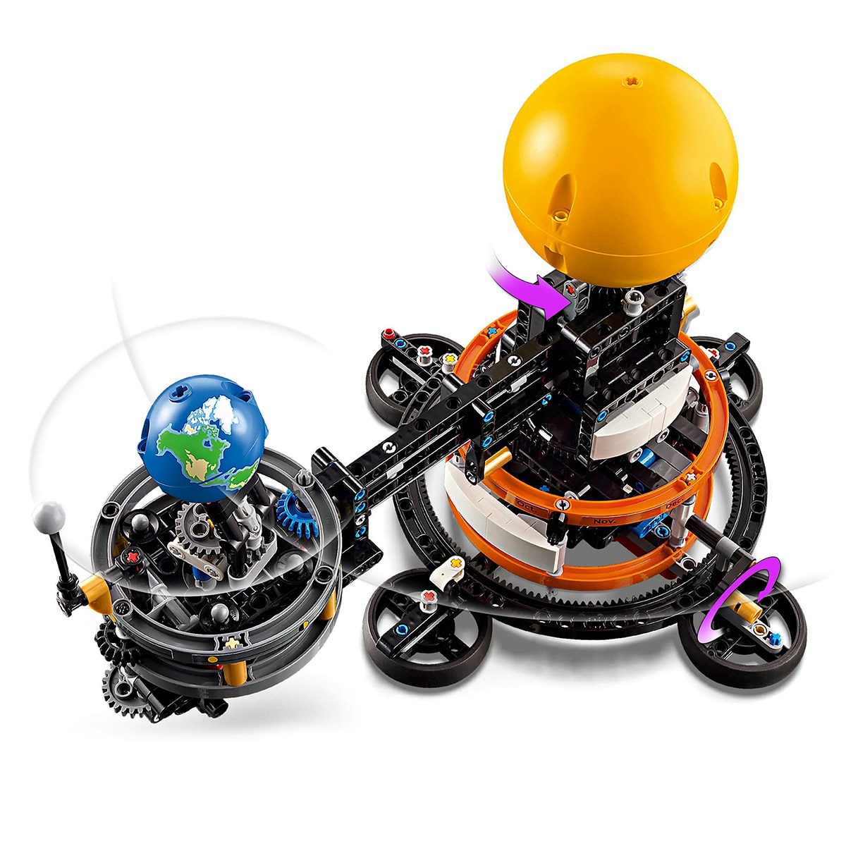 Juguete de construcción Planeta Tierra y Luna en Órbita LEGO Technic - 42179 6