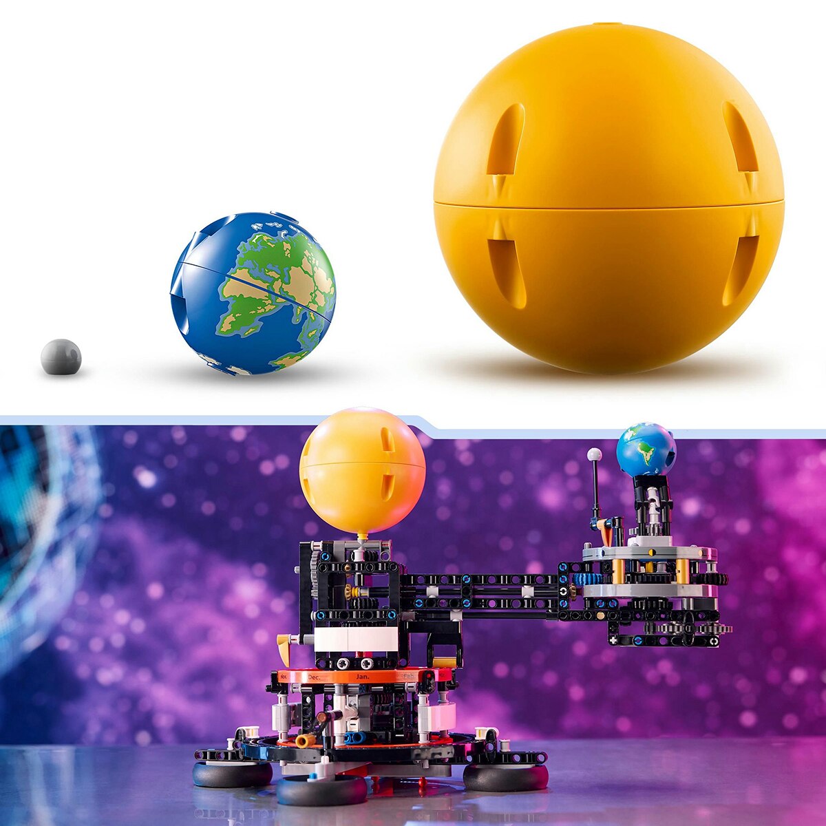 Juguete de construcción Planeta Tierra y Luna en Órbita LEGO Technic - 42179 8