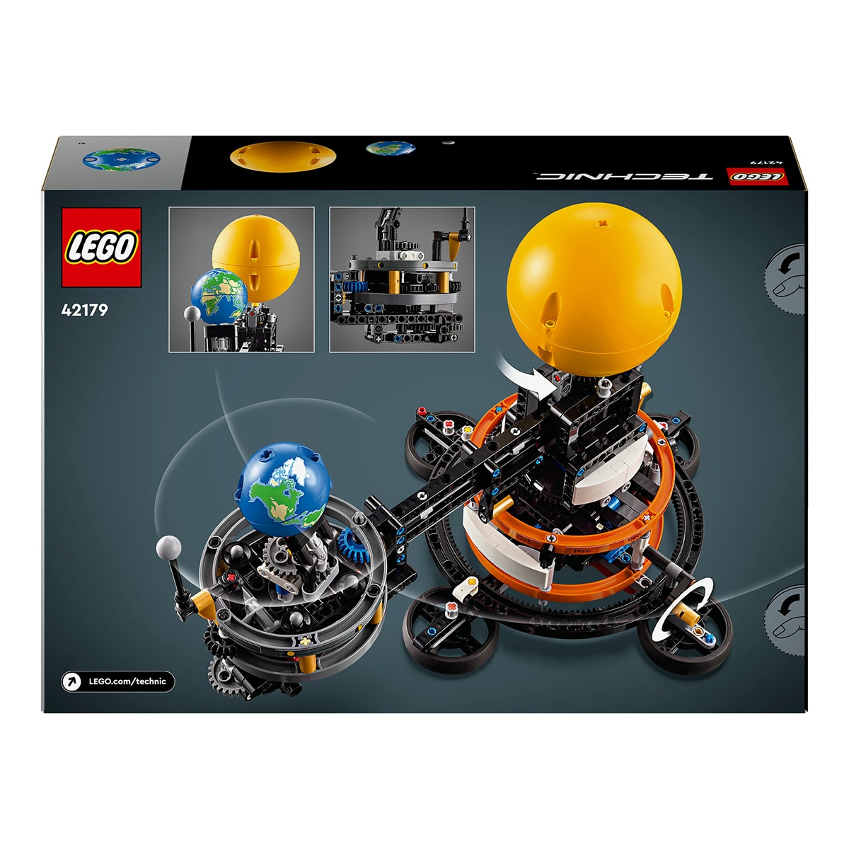 Juguete de construcción Planeta Tierra y Luna en Órbita LEGO Technic - 42179 10