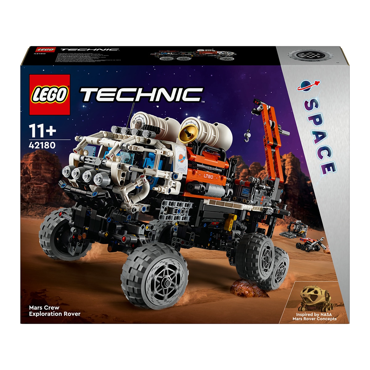 Juguete de construcción Róver Explorador del Equipo de Marte LEGO Technic - 42180 1