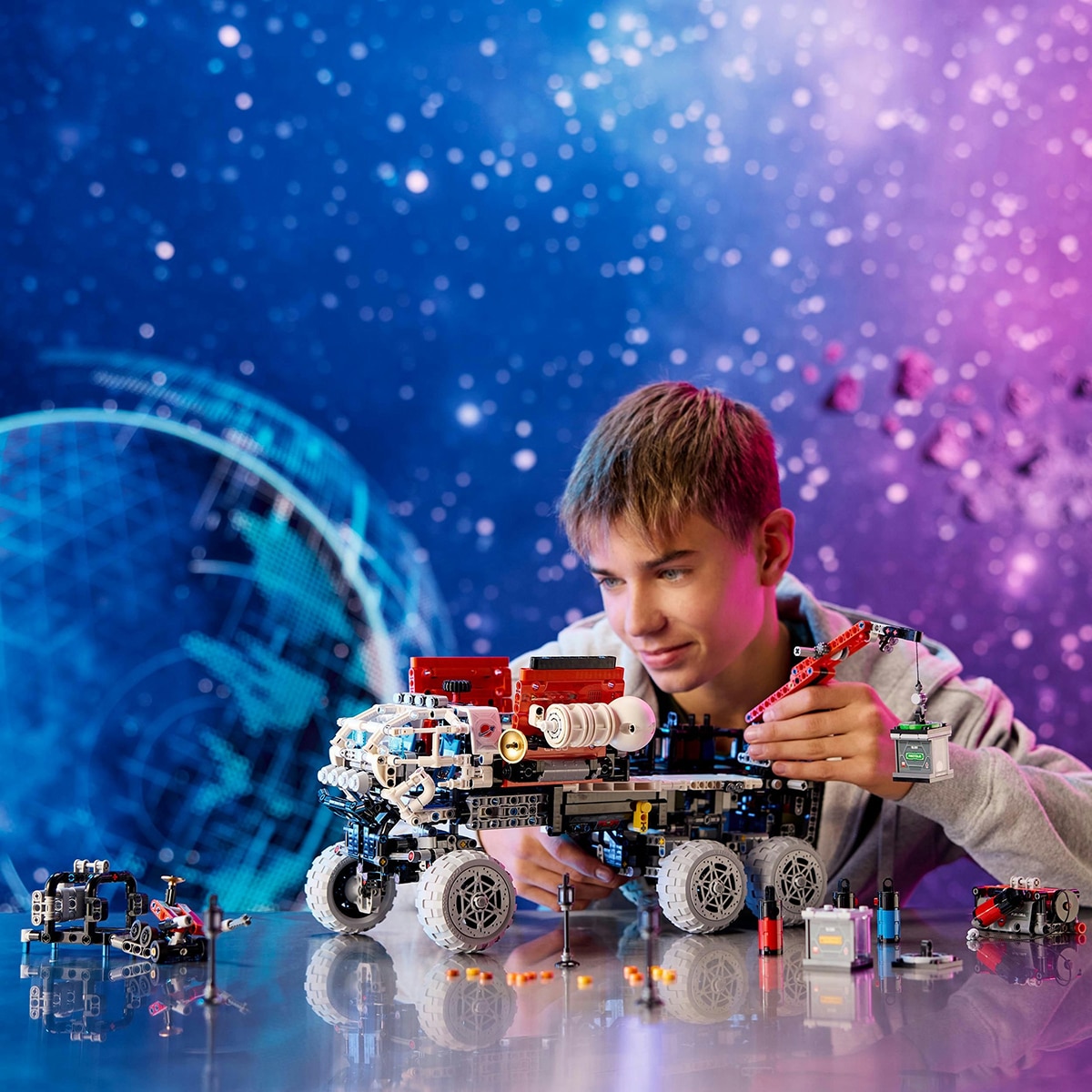 Juguete de construcción Róver Explorador del Equipo de Marte LEGO Technic - 42180 4