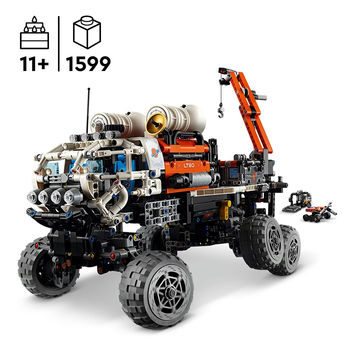 Juguete de construcción Róver Explorador del Equipo de Marte LEGO Technic - 42180 5