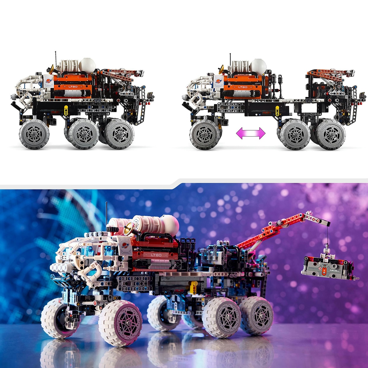 Juguete de construcción Róver Explorador del Equipo de Marte LEGO Technic - 42180 8