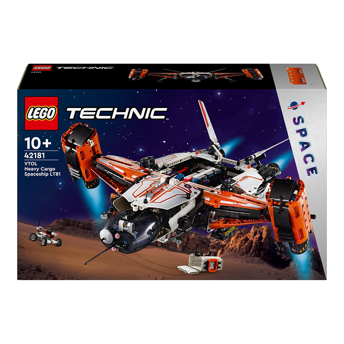 Juguete de construcción Nave Espacial de Carga Pesada VTOL LT81 LEGO Technic - 42181 1