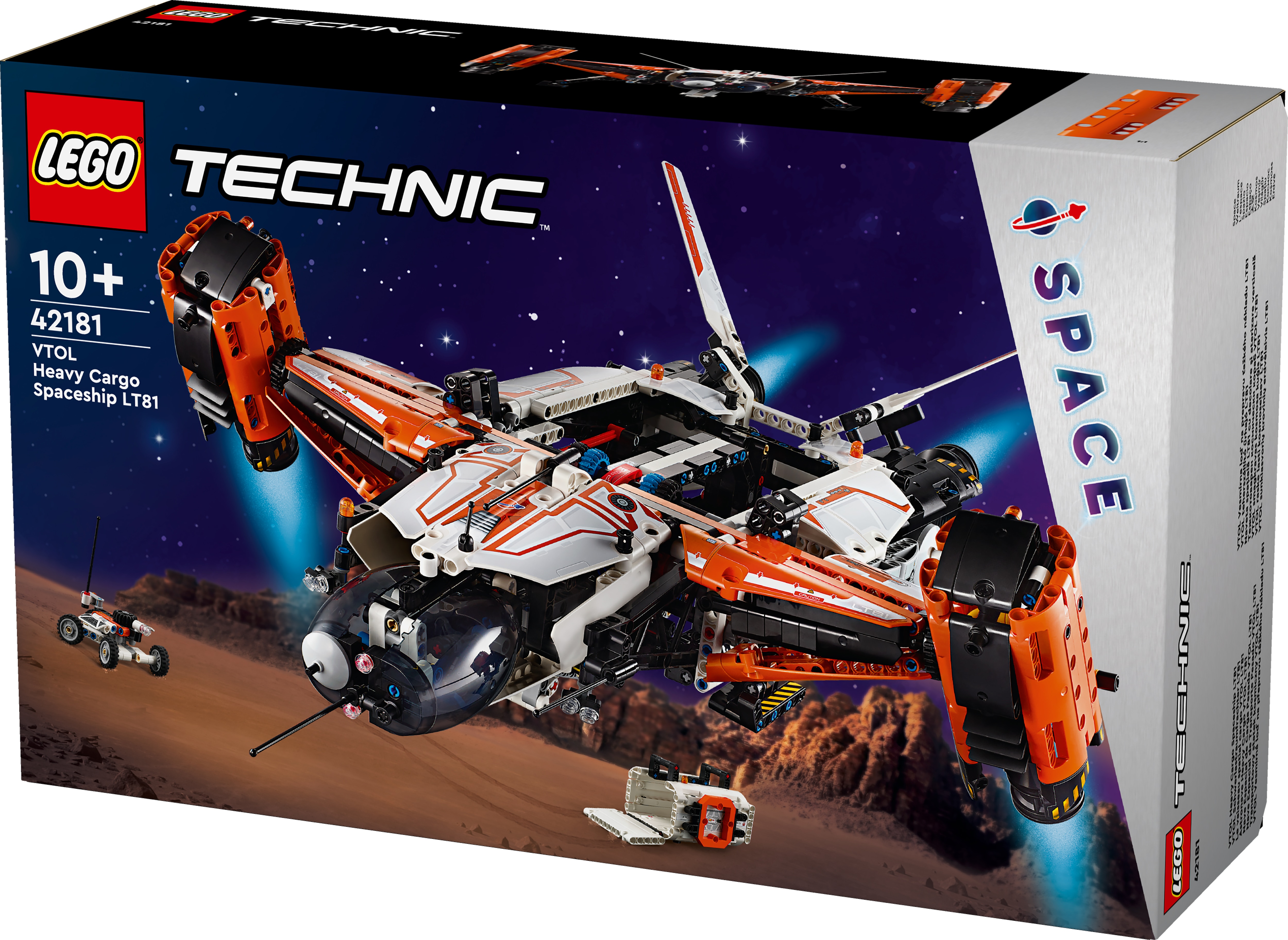 Juguete de construcción Nave Espacial de Carga Pesada VTOL LT81 LEGO Technic - 42181 8