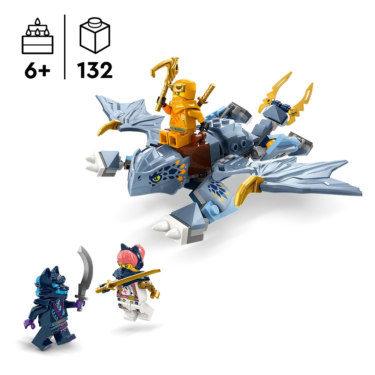 Juguete de construcción Joven Dragón Riyu LEGO Ninjago - 71810 4