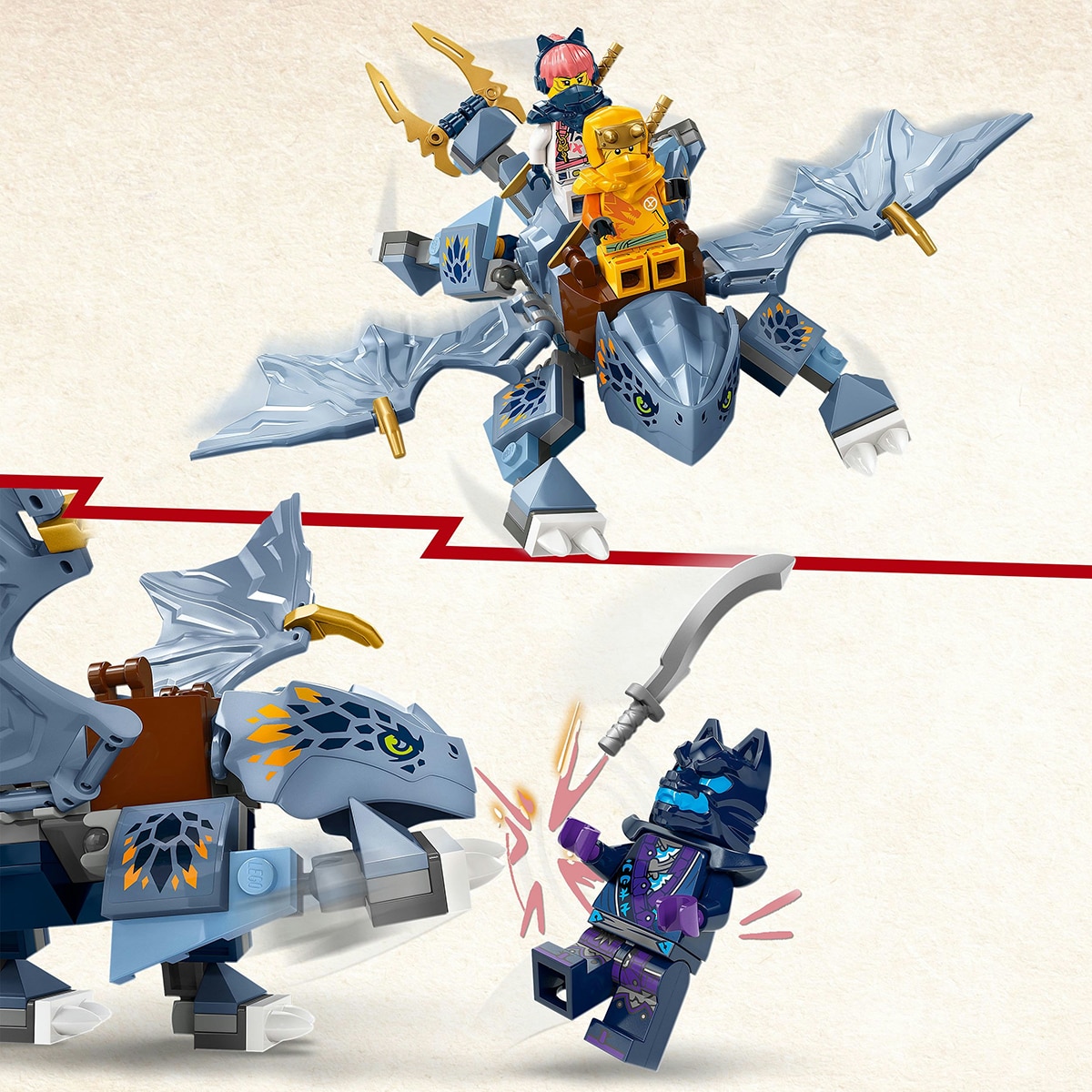 Juguete de construcción Joven Dragón Riyu LEGO Ninjago - 71810 5