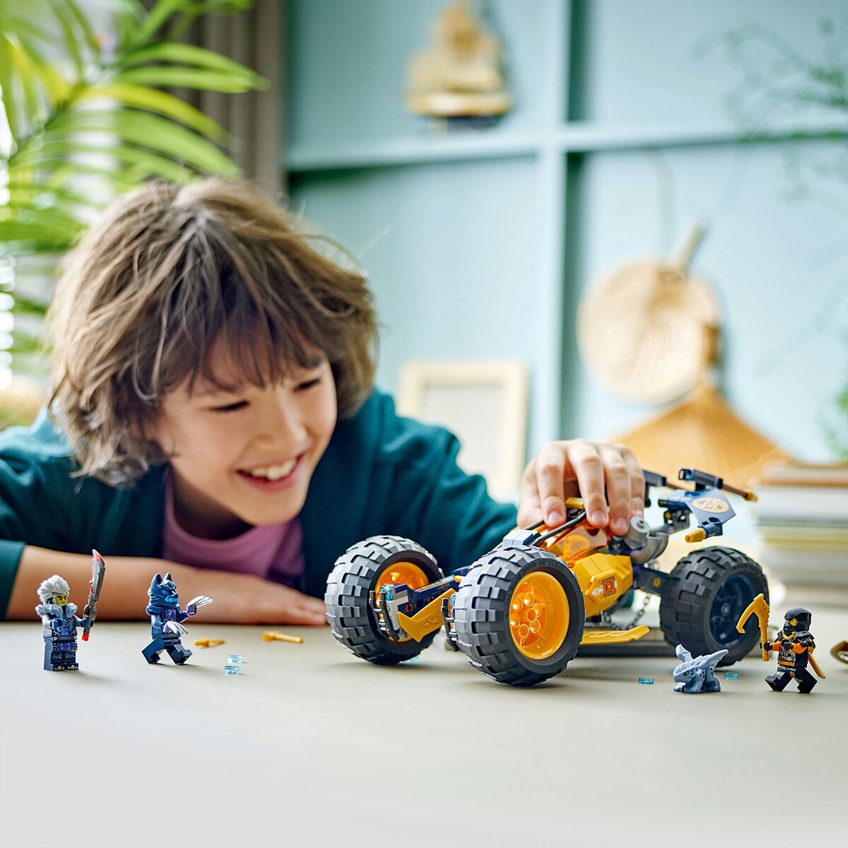 Juguete de construcción Buggy Todoterreno Ninja de Arin LEGO Ninjago - 71811 3