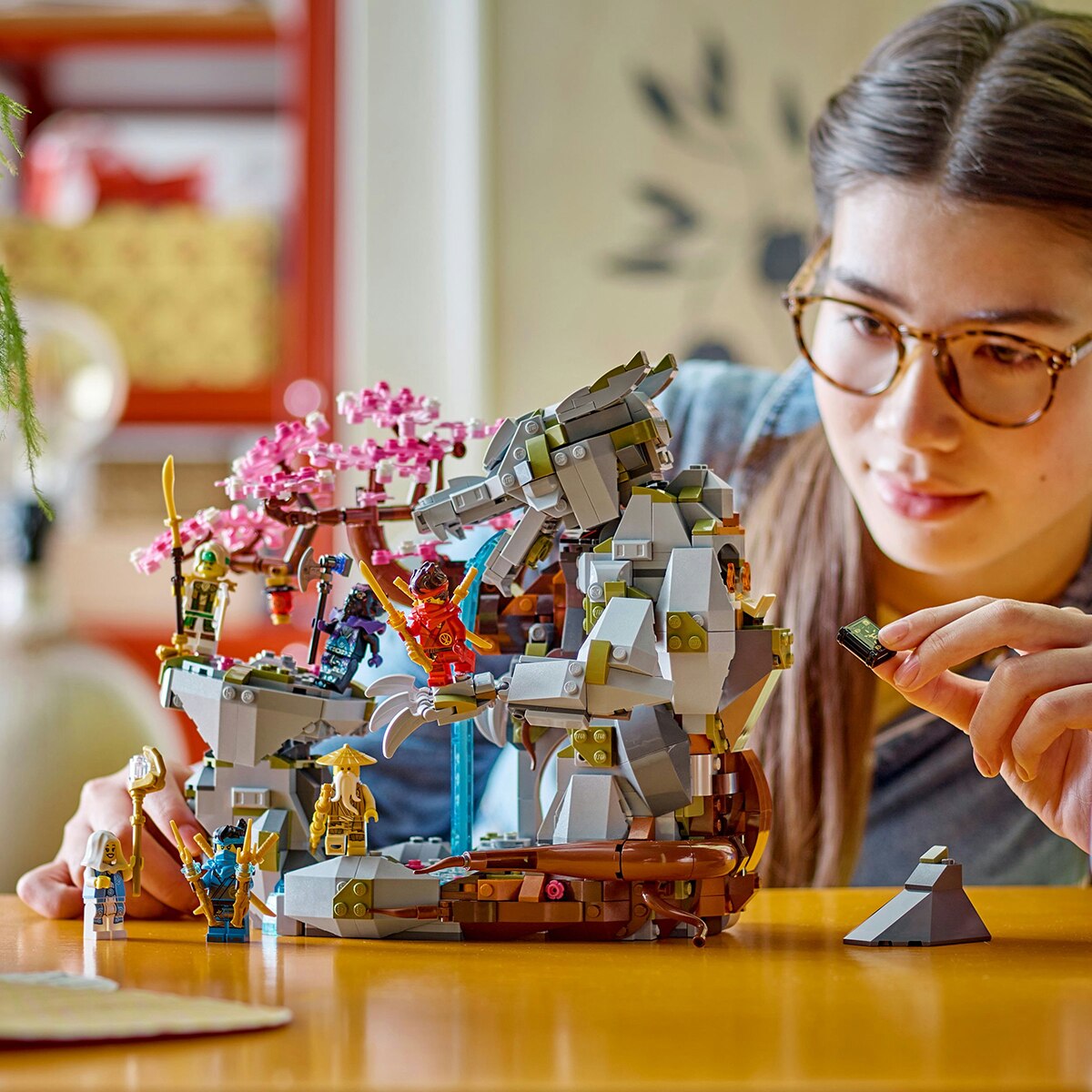 Juguete de construcción Santuario de Piedra del Dragón LEGO Ninjago - 71819 3