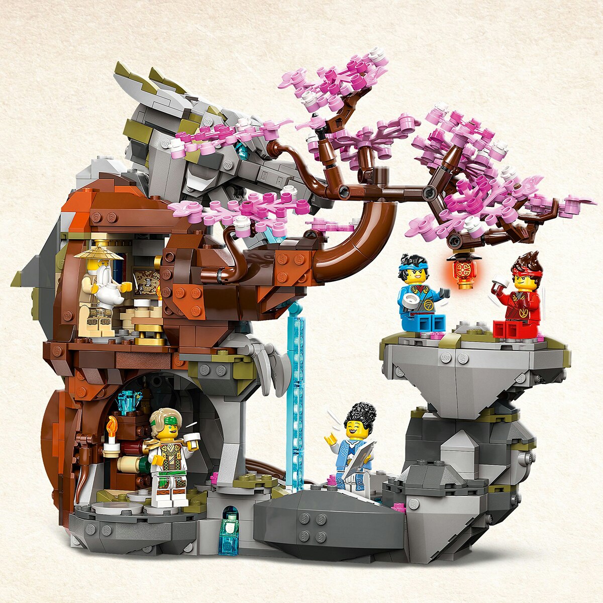 Juguete de construcción Santuario de Piedra del Dragón LEGO Ninjago - 71819 5