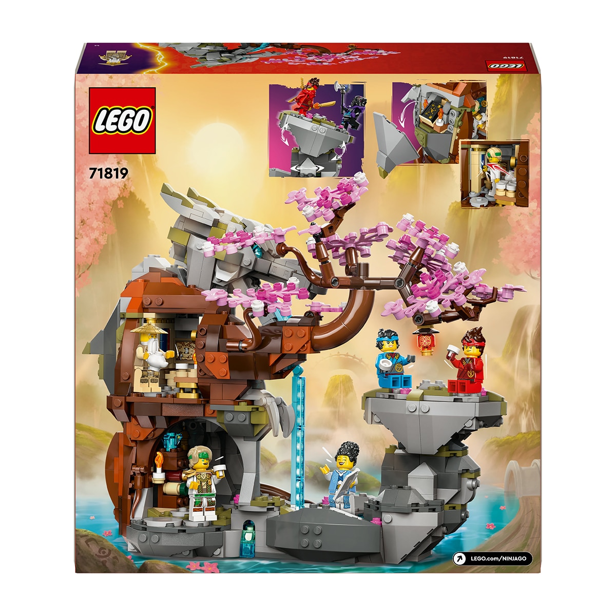 Juguete de construcción Santuario de Piedra del Dragón LEGO Ninjago - 71819 9