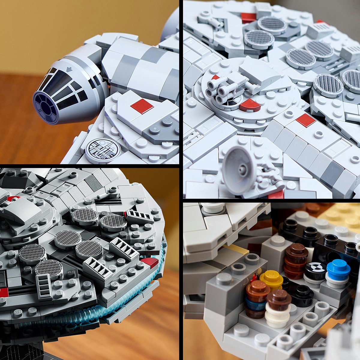 Juguete de construcción Halcón Milenario LEGO Star Wars - 75375 7