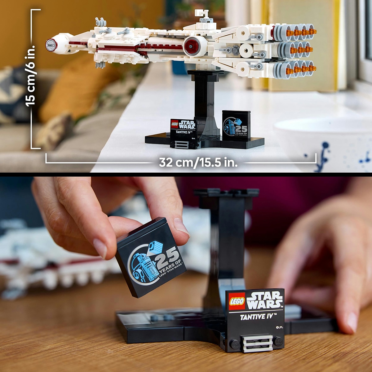 Juguete de construcción Tantive IV LEGO Star Wars - 75376 8