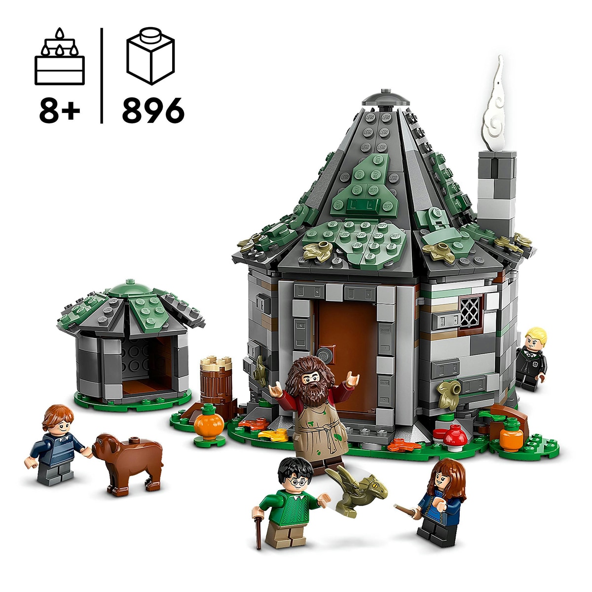 Juguete de construcción Cabaña de Hagrid: Una Visita Inesperada LEGO Harry Potter - 76428 5
