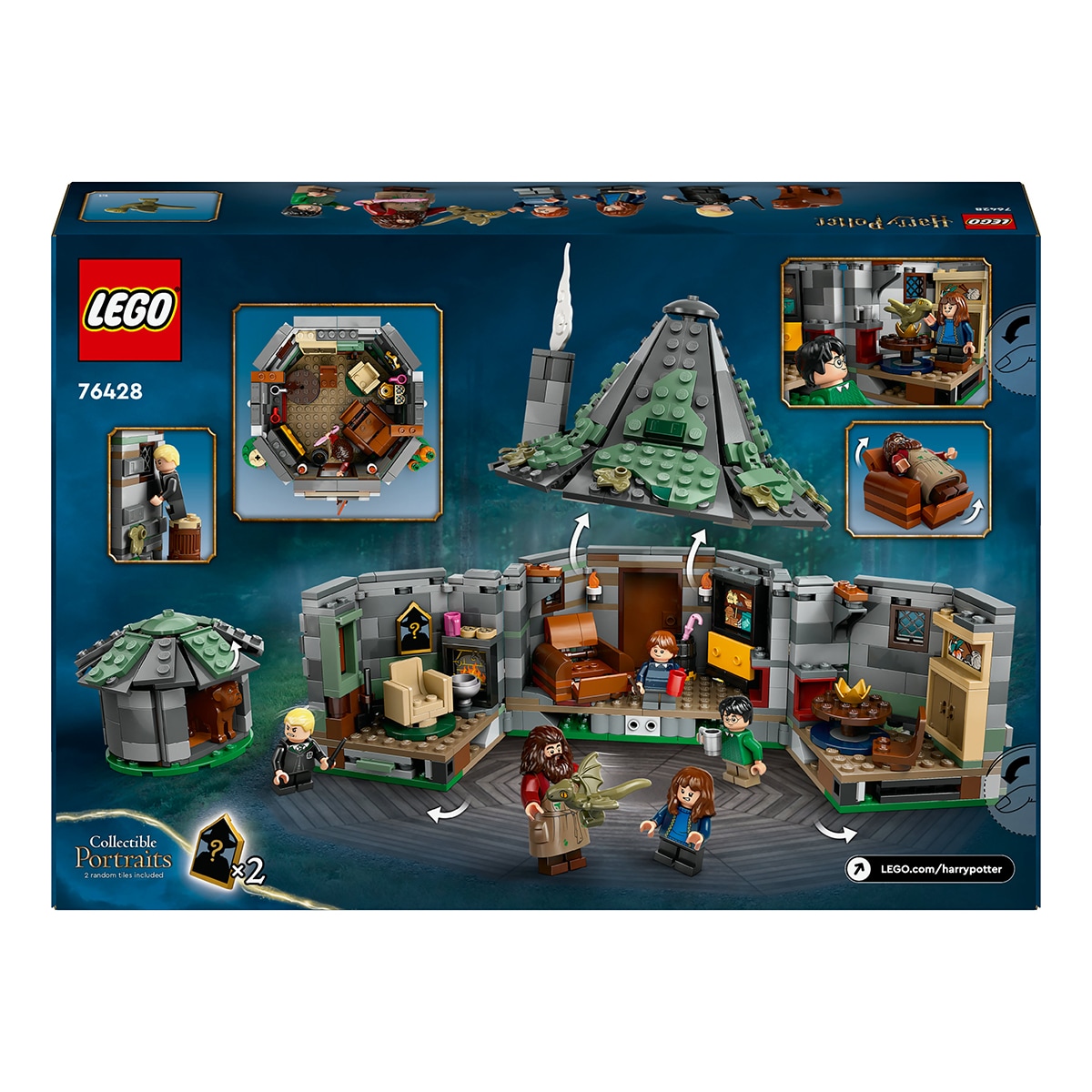 Juguete de construcción Cabaña de Hagrid: Una Visita Inesperada LEGO Harry Potter - 76428 10
