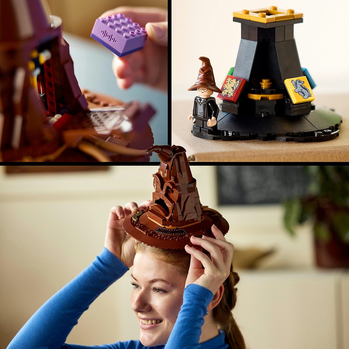 Juguete de construcción Sombrero Seleccionador Parlante LEGO Harry Potter - 76429 8