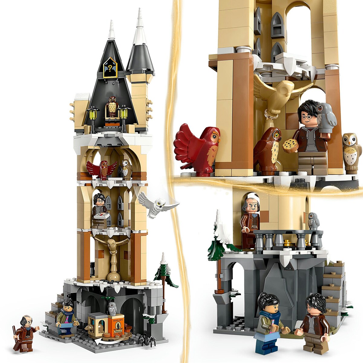 Juguete de construcción Lechucería del Castillo de Hogwarts LEGO Harry Potter - 76430 6