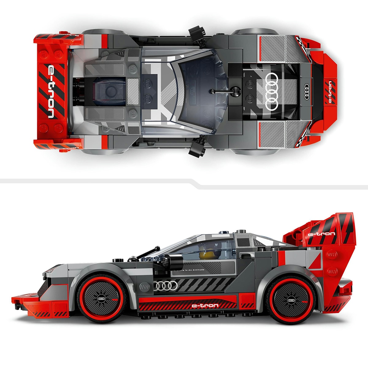 Juguete de construcción Coche de Carreras Audi S1 e-tron quattro LEGO Speed 6