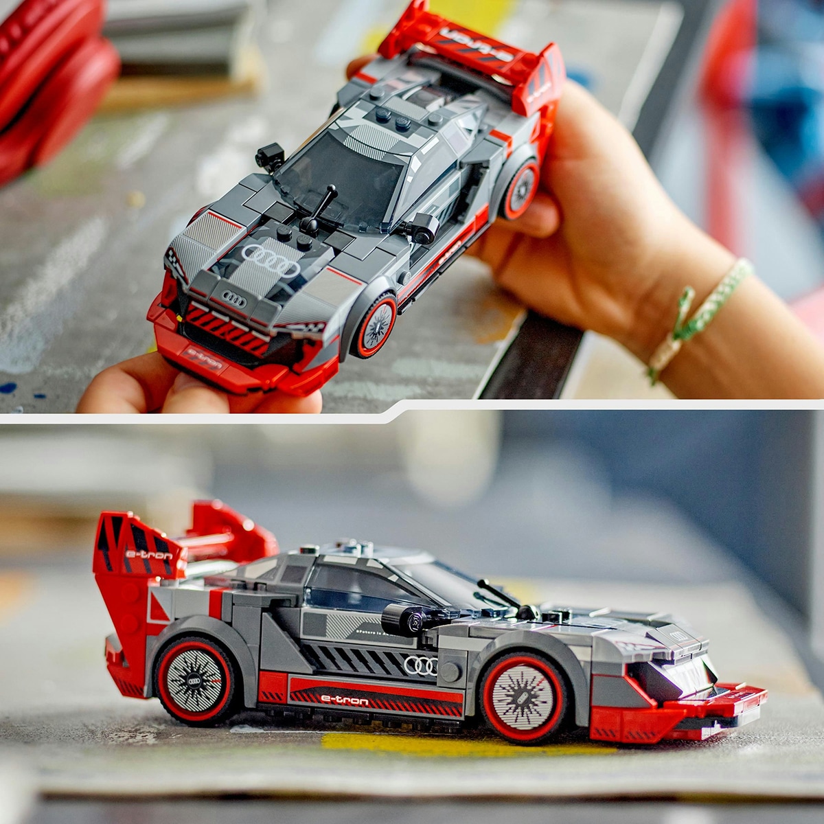 Juguete de construcción Coche de Carreras Audi S1 e-tron quattro LEGO Speed 7