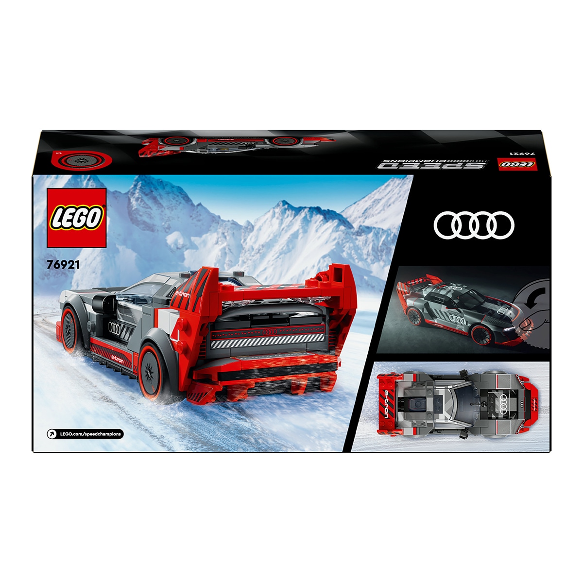Juguete de construcción Coche de Carreras Audi S1 e-tron quattro LEGO Speed 9
