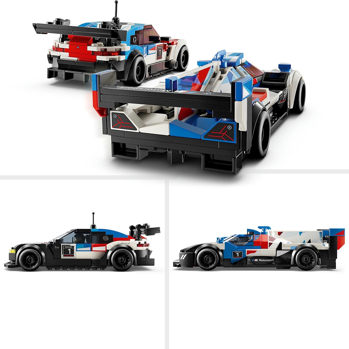 Juguete de construcción Coches de Carreras BMW M4 GT3 y BMW M Hybrid V8 LEGO Speed - 76922 5