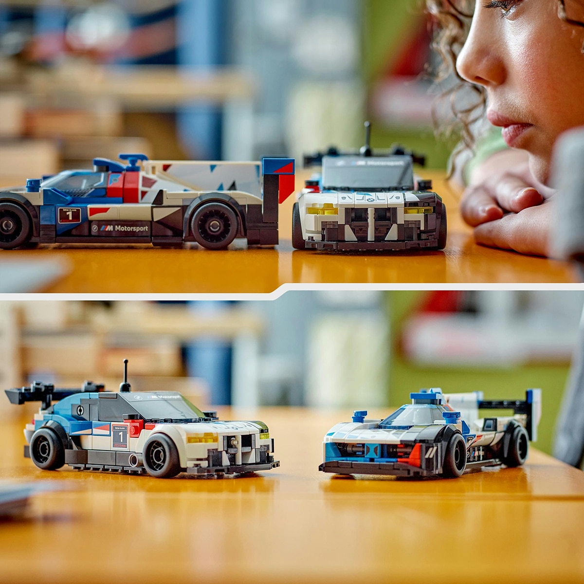 Juguete de construcción Coches de Carreras BMW M4 GT3 y BMW M Hybrid V8 LEGO Speed - 76922 7