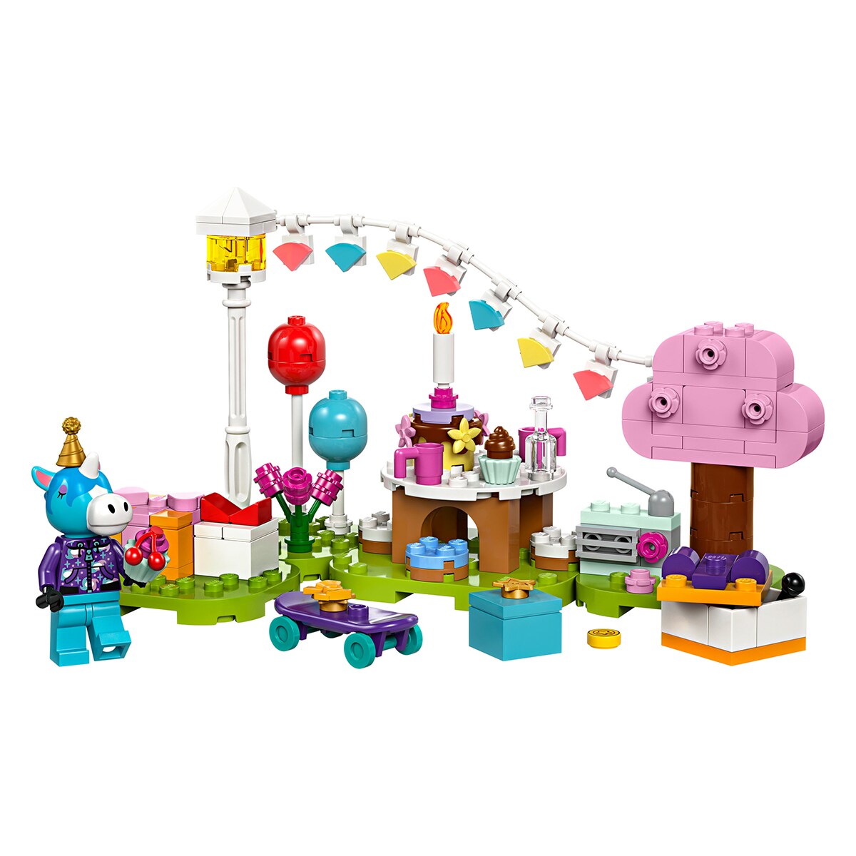 Juguete de construcción Fiesta de cumpleaños de Azulino LEGO Animal Crossing - 77046 8