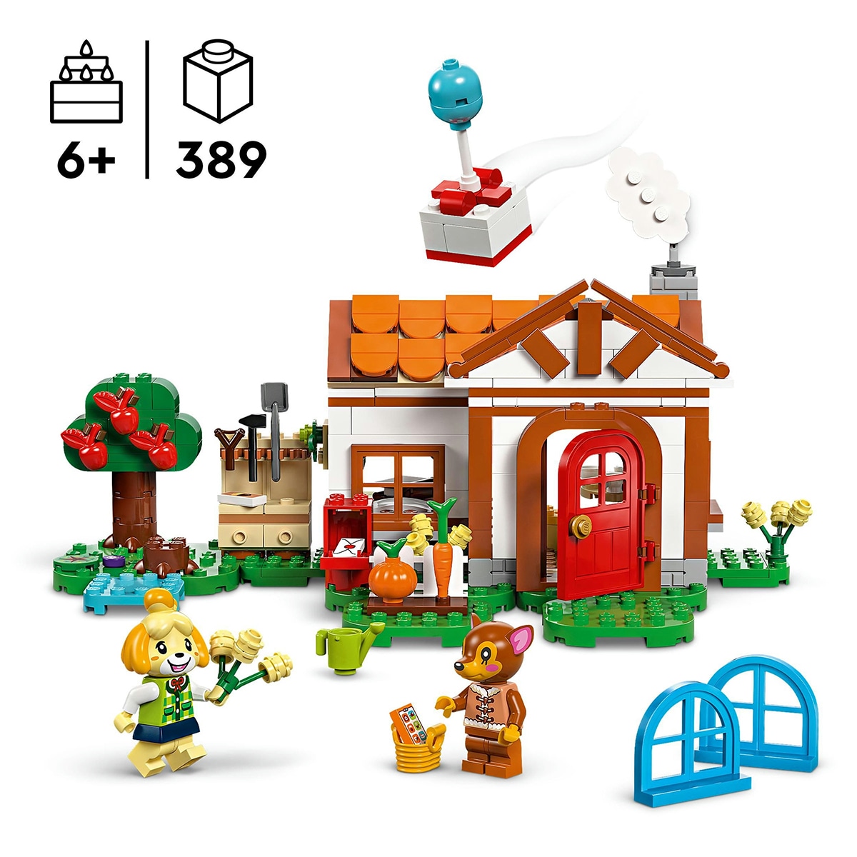 Juguete de construcción La visita de Canela LEGO Animal Crossing - 77049 5