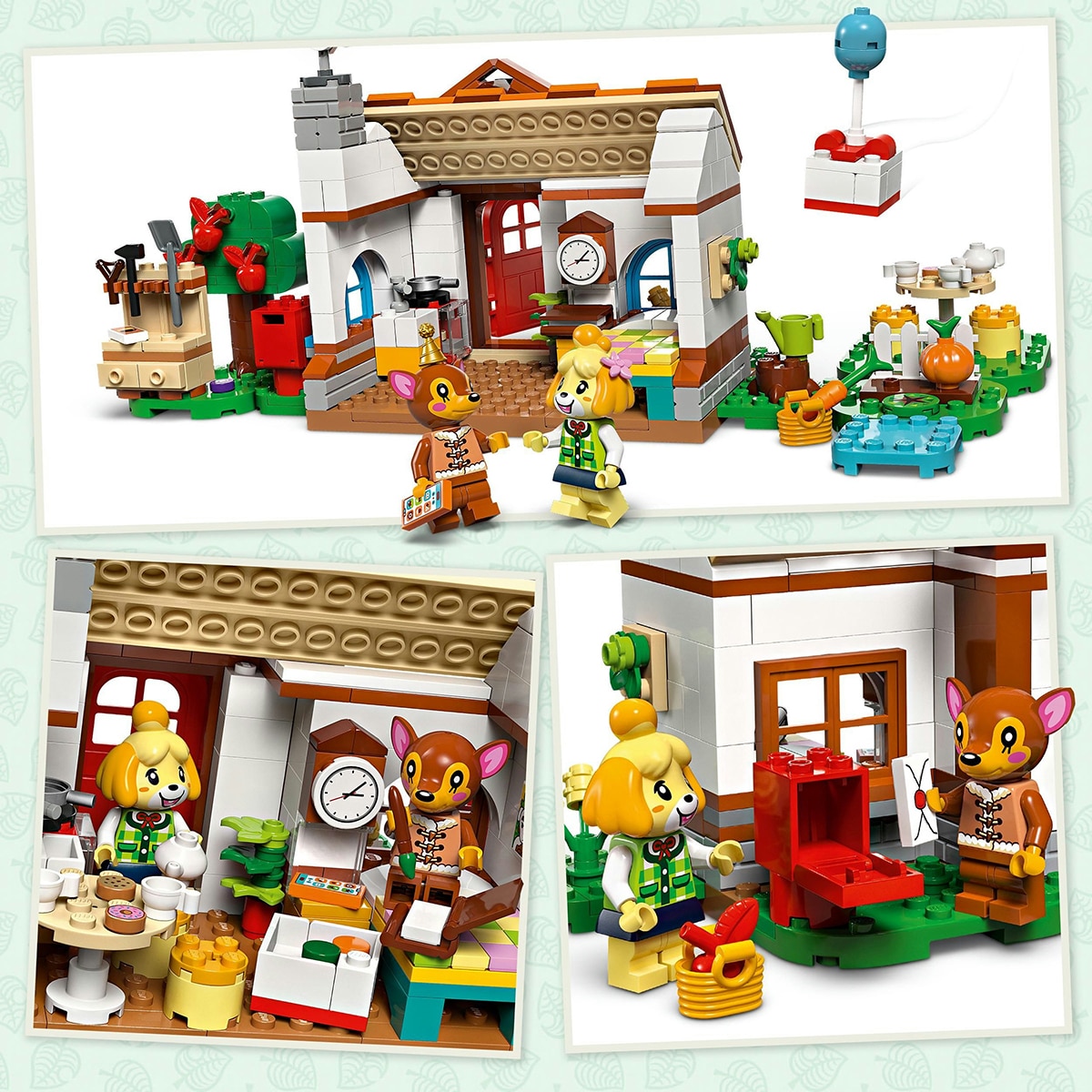 Juguete de construcción La visita de Canela LEGO Animal Crossing - 77049 6