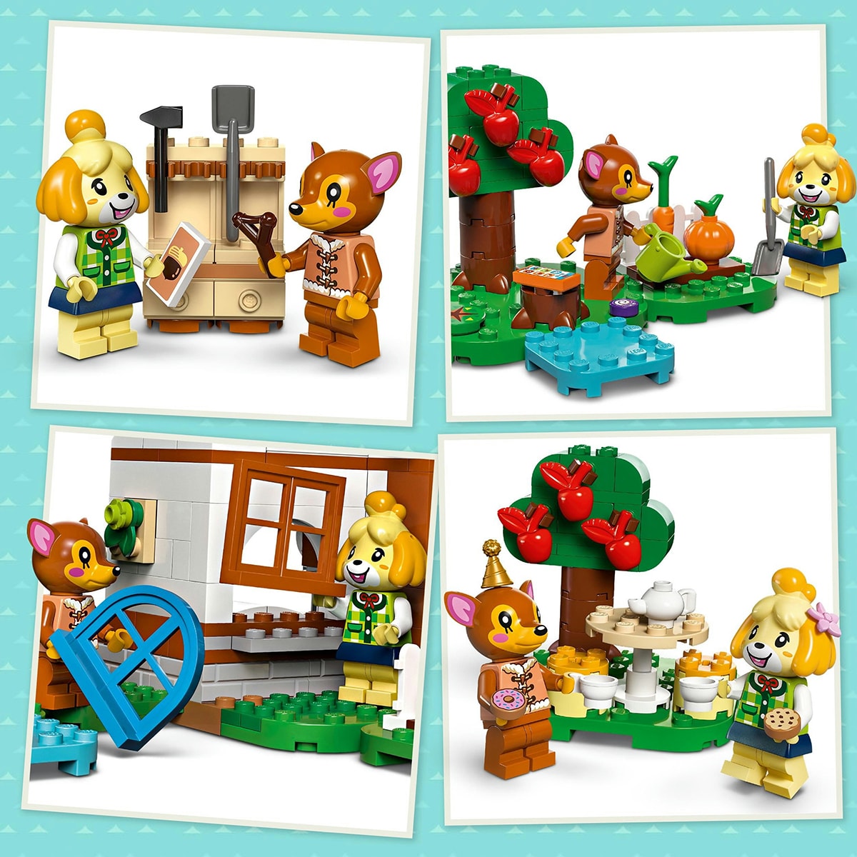 Juguete de construcción La visita de Canela LEGO Animal Crossing - 77049 7